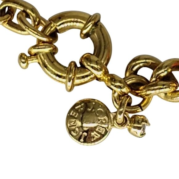 J Crew Colorful Statement Bib Necklace Multi Stone 16-18in Adjustable - Picture 4 of 5